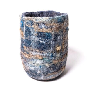 Pot Feutre Indigo mordoré